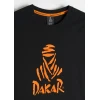 DIVERSE 2026 EXTREME TEAM - DAKAR RALLY СОРОЧКА (T-SHIRT) DKR ЛОГОТИП 256 КОЛІР ЧОРНИЙ XL - зображення 2