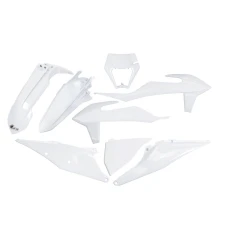 UFO КОМПЛЕКТ ПЛАСТІКОВ KTM EXC 125 '20-'21, EXC/EXCF(EXC-F) 150/250/300/350/450/500 '20-'23 Z ЗАХИСТ ФАРИ КОЛІР БІЛИЙ (KT527E042)