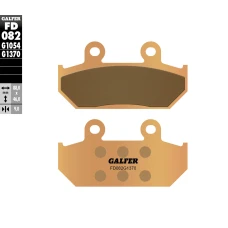 GALFER КОЛОДКИ ДИСКОВІ ТОРМОЗНІ KH124 / KH412 SPIEK METALICZNY (КОЛІР ЗОЛОТИЙ) STREET