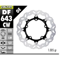 GALFER ДИСК ТОРМОЗНИЙ ПЕРІД KOVE 800X PRO '23-'25 (WAVE FLOATING) (320X139X4MM)