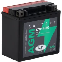 АКУМУЛЯТОР МОТОЦИКЛЕТНИЙ LANDPORT YTX14-BS