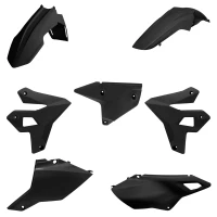 POLISPORT КОМПЛЕКТ ПЛАСТІКОВ SUZUKI DR-Z 400 (DRZ400) '00-'24 (RESTYLING) КОЛІР ЧОРНИЙ