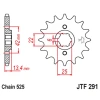 JT ЗІРОЧКА ПЕРІД 291 15 HONDA CB 450S '86-'89 (29115JT) (LANC. 525) (-1) - зображення 1