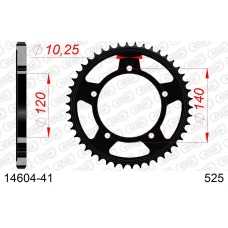 AFAM 2026/04 ШЕСТЕРНЯ ЗАД 4398 41 SUZUKI DL 1000, GSXR 750 '00-'03 (-1) (JTR1792.41) (LANC. 525)