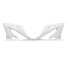 UFO 2024/01 КРИШКИ РАДІАТОРА YAMAHA YZ 125 / 250 '22-'24 КОЛІР БІЛИЙ