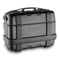 GIVI 46 LITRE ЧОРНИЙLINE ТОП-CASE ЧОРНИЙ WITH АЛЮМІНІЄВІ FINISH WITH ТОП ВІДКРИТТЯ