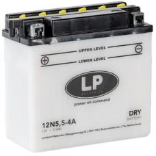 LANDPORT АКУМУЛЯТОР 12N5,5-4A 12V 5,5AH 139X62X128 OBSLUGOWY - ELEKTROLIT OSOBNO (4) UE2019/1148