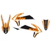 BLACKBIRD КОМПЛЕКТ НАЛІПОК (OKLEIN) KTM SX\/SXF '19-'22, EXC '20-'22 DREAM 4 КОЛІР ОРАНЖЕВИЙ\/ЧОРНИЙ - зображення 1