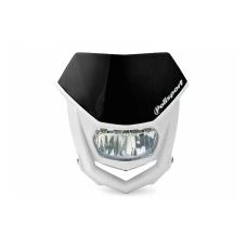 POLISPORT ФАРА ПЕРІД МОДЕЛЬ HALO СВІТОДІОД  СВІТОДІОД  LED (ЛАМПОЧКА СВІТЛОДІОДНА -PRAD STALY 12V) КОЛІР CZARNY/BIALY