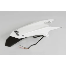 UFO КРИЛО ЗАД HUSQVARNA TE/TX 125, TE/TX/FE/ 250, TE 300, FE 350/450/501 '14-16, КОЛІР БІЛИЙ ( ENDURO Z ПЛАФОН СВІТОДІОД  СВІТОДІОД  LED )