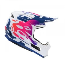 KENNY RACING ШОЛОМ CROSS/ENDURO МОДЕЛЬ PERFORMANCE ERT GRAPHIC FLUID КОЛІР BIALY/NIEBIESKI/ROZOWY РОЗМІР XXL ( 63 - 64 CM )