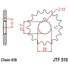 ПЕРЕДНЯ ЗІРКА JR CHT 518 16 KAWASAKI Z 650 \/750 '79-'83 (51816JT) (LANC. 630) (+1) - зображення 1