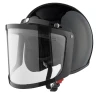 SNOWPEOPLE BASIC JET ШОЛОМ ПОДВIЙНИМ VISOR ЧОРНИЙ, S - зображення 4