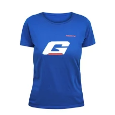 GAERNE СОРОЧКА DAMSKA G.STRIVE T-SHIRT HURRICANE КОЛІР NIEBIESKI/BIALY/POMARANCZOWY РОЗМІР S