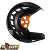 FM-PARTS ЗАХИСТ ТОРМОЗА ДИСКА ПЕРІД KTM '15-22' КОЛІР CZARNO POMARZNCZOWY - зображення 3