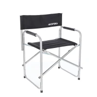 ACERBIS KRZESLO TURYSTYCZNE KEMPINGOWE СКЛАДНЕ (DO 100KG) (ZAMKN. 48X80X16) (OTW.48X80X59) КОЛІР ЧОРНИЙ НАДПИС БІЛИЙ
