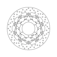 BREMBO SERIE ORO BRAKEDISC ПЛАВАЮЧИЙ