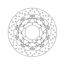 BREMBO SERIE ORO BRAKEDISC ПЛАВАЮЧИЙ