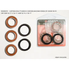 ATHENA ПІДШИПНИК КОЛЕСА ЗАДНЬОГО Z USZCZELNIACZAMI HONDA CR 125/250 '00-'07, CRF 250R '04-'20, X '04-'20, 450R '02-'20, X '05-'17