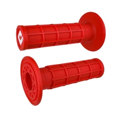 ODI ПЕРЕМИКАЧІ ВИКЛЮЧЕНИЙ ROAD ПОВНИЙ WAFFLE MX SINGLE PLY GRIP КОЛІР ЧЕРВОНИЙ