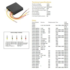 DZE РЕГУЛЯТОР НАПРУГИ POLARIS 325/335/400/425 98-02 (OEM 4060191) (ESR956)