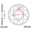 ЗАДНЯ ЗІРКА JR 333 43 HONDA CB 750 F '77-80' (33343JT) (LANC.630) - зображення 1