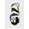 FIVE GLOVES РУКАВИЦІ ШКІРЯНІ RFX4 EVO КОЛІР  ЧОРНИЙ\/ЖОВТИЙFLUO РОЗМІР 10 (L) - зображення 1