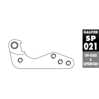 GALFER АДАПТЕР ТОРМОЗА ДИСКА 270MM KTM DO '09, BETA RR 4T 05-12, HUSGVARNA CR 125 00-04, BMW G 450X 08-