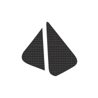 BLACKBIRD КОМПЛЕКТ НАЛІПОК (OKLEIN) NA PUSZKE ФІЛЬТРА KAWASAKI KXF 250/450 '06-'08 (КАРБОН LOOK) - ПРОДАЖА