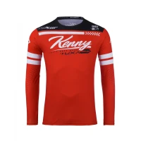 KENNY RACING 2025 СОРОЧКА CROSS/ENDURO МОДЕЛЬ TRACK DIRT RED КОЛІР CZERWONY/BIALY/CZARNY РОЗМІР L