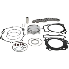 VERTEX 2025/02 НАБІР РЕМОНТУ GORY ДВИГУНА YAMAHA WR 250 F (WRF250) '15-'17, YZ 250 F (YZF250) '14-'15 (STD. 76.95MM) (13.5:1) (ПОРШЕНЬ, УЩІЛЬНЕННЯ TOP-END, ЛАНЦЮГ ГРМ)