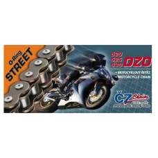 CZ ЛАНЦЮГ ПРИВІДНИЙ 520 DZO (114 ЛАНКИ) O-RING BRONZE DO 750 CCM (STREET) (35,6 KN) + КРИШКА DRAZONA