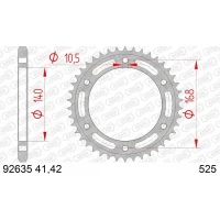 AFAM 2026/06 ШЕСТЕРНЯ ЗАД 4613 41 BMW F 650 GS '09-'12, F800GS 08-18 (-1) (LANC. 525) (JTR3.41)