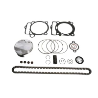 VERTEX 2025/02 НАБІР РЕМОНТУ GORY ДВИГУНА KTM EXC-F 350 (EXCF350) '20-'23, SX-F 350 (SXF350) '19-'22, HUSQVARNA FE 350 '20-'23, FC 350 '19-'22, GAS GAS EC 350 F '21-'23 (STD. + 0.02MM = 89.98MM) (14.0:1) (ПОРШЕНЬ, УЩІЛЬНЕННЯ TOP-END, ЛАНЦЮГ ГРМ)