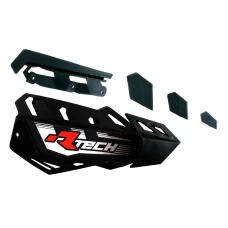 RACETECH ПЛАСТИКИ ЗМІННІ DO ЗАХИСТІВ RAK (HANDBAROW) FLX / АЛЮМІНІЙ / ATV КОЛІР ЧОРНИЙ