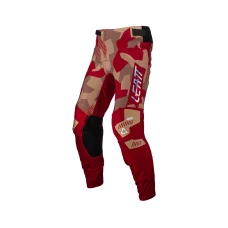 LEATT (НОВИНКА 2024) ШТАНИ MOTO 5.5 I.K.S RUBYSTONE КОЛІР CZERWONY/BRAZOWY CAMO РОЗМІР L