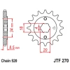 JT ЗІРОЧКА ПЕРІД 2046 13 HONDA CA 125 '95-01', CB\/CBX\/CM\/CMX 250 '83-16' (204613JT) (LANC. 520) - зображення 1