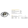 DZE UZWOJENIE ГЕНЕРАТОР STATOR YAMAHA XV 250 VIRAGO '95-07, XV 250 V-STAR '08-20, XV 125 VIRAGO '97, (OEM 3DM-81410-00) - зображення 1