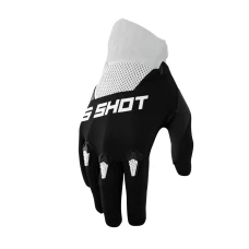 SHOT RACING РУКАВИЦІ MOTO DEVO BLACK КОЛІР CZARNY/BIALY РОЗМІР 13