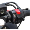 BIKETEC MOTOCYKLOWEPODWOJNE РОЗ'ЄМ USB QC 3.0 +  PD  - 48W POWER RING - зображення 2
