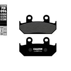 GALFER КОЛОДКИ ДИСКОВІ ТОРМОЗНІ KH121 / KH203 POLMETALICZNE ПЕРІД HONDA CBR600 F1/F2 '87-'94, XRV750 AFRICA TWIN '90-'93