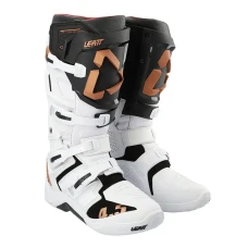 LEATT (АКЦІЯ 2022/2023) ВЗУТТЯ CROSS 4.5 BOOTS WHITE КОЛІР BIALY/CZARNY/ZLOTY РОЗМІР 48 / 31.5 CM