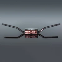 RENTHAL КЕРМО 1,1/8 ЦІЛИЙ (28,6MM) MX FATBAR BLACK RC MINI/85CC КОЛІР ЧОРНИЙ Z GABKA