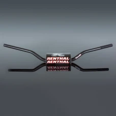 RENTHAL АКЦІЯ КЕРМО 1,1/8 ЦІЛИЙ (28,6MM) MX FATBAR РУЧКИ BLACK DUNGEY PADDED PADDED КОЛІР ЧОРНИЙ Z GABKA