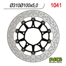 NG ДИСК ТОРМОЗНИЙ ПЕРІД SUZUKI GSR600/GSXR600 '06-'07, 750 '06, 1000 '05-'08, VZR 1800 '06-'13, VLZ 1800 '17 (310X100X5,0MM) (5X10,5MM) PLYWAJACA