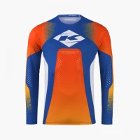 KENNY RACING СОРОЧКА CROSS/ENDURO KID/JUNIOR/DZIECIECE TRACK BLAST  ПОМАРАНЧЕВИЙ КОЛІР РОЗМІР XXXS