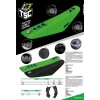 BLACKBIRD ПОКРИВКА\/ПОКРИВКА NA СИДІННЯ KAWASAKI KXF 250 '13-'20, KXF 450 '12-'18 TSC КОЛІР ЗЕЛЕНИЙ - зображення 2