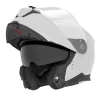NOX FLIP-UP HELMET NOX ШОЛОМ SZCZEKOWY (FLIP-UP) Z БЛЕНДА N967 SOLID КОЛІР БІЛИЙ БЛИСК РОЗМІР XS - зображення 1