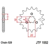 ПЕРЕДНЯ ЗІРКА JR CHT YAMAHA YTM 200 '83-85' ( (LANC. 520) ПІД ЗАМОВЛЕННЯ - зображення 1