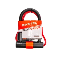 BIKETEC ЗАХИСТ U-LOCK Z ТРОСИК РОЗМІР: ТРОСИК 10MM, 1,2M Z KLODKA 180MM X 260MM, 3KLUCZE, СКОБА 16MM